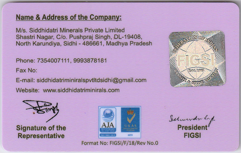 siddhidatriminerals